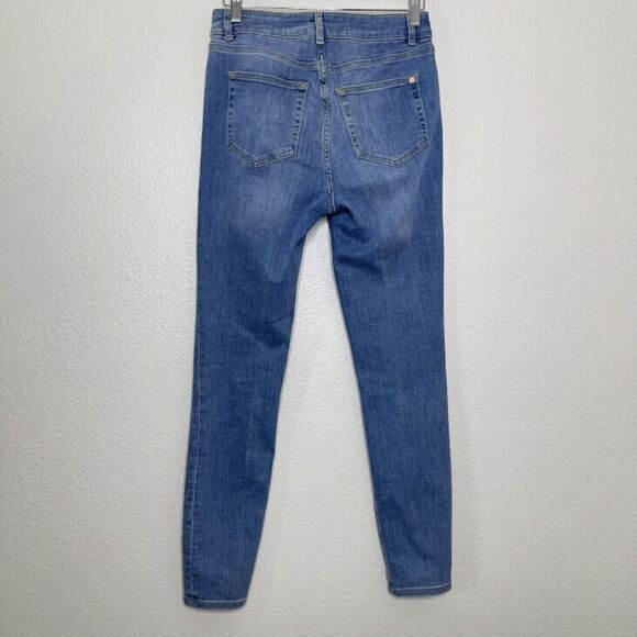 Ted Baker London Jeans Size 30 Ankle Skinny Denim Starel Light Wash Stretch - Picture 14 of 16